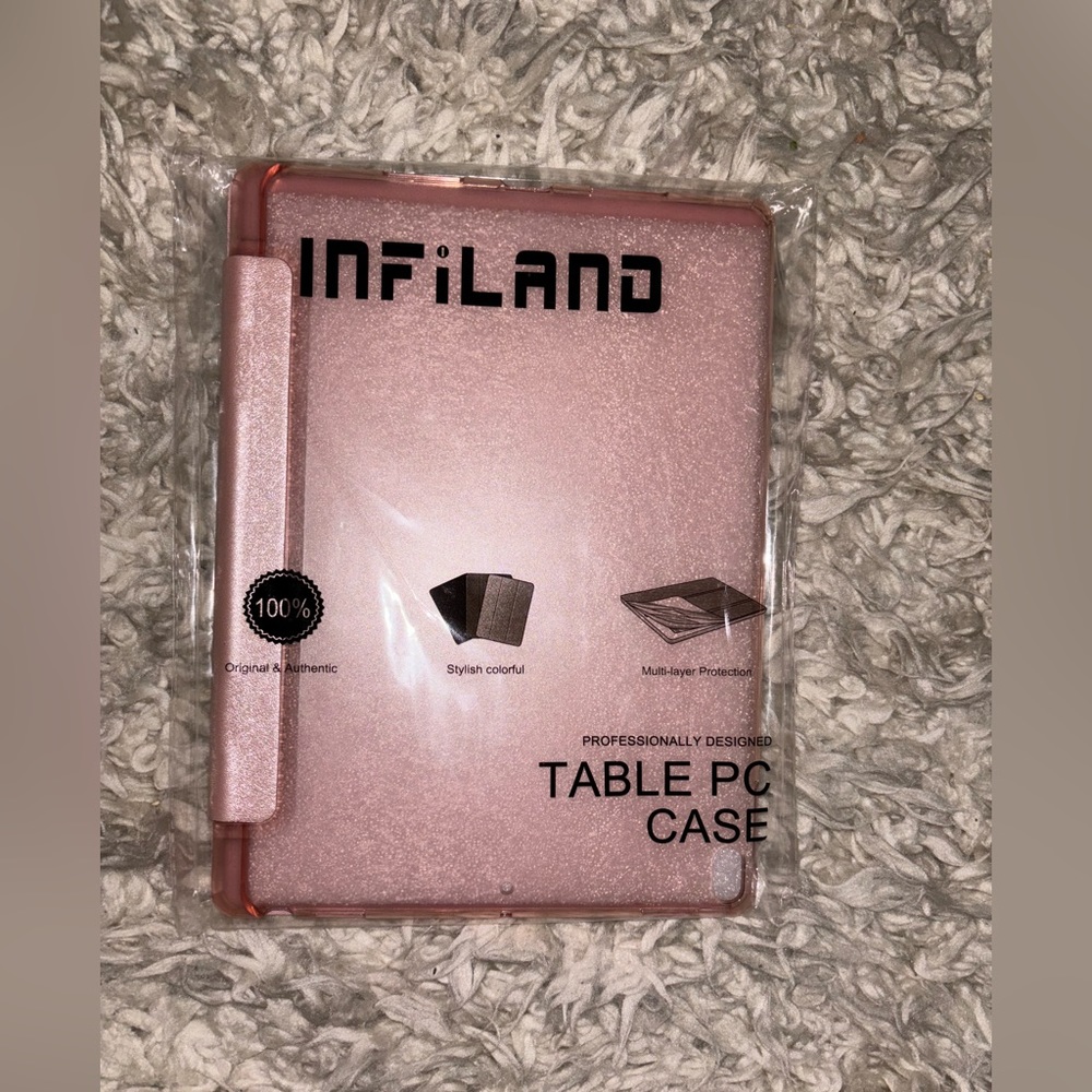 Brand New Infiland IPad 1/2/3/4 slim case Rose Gold! 💓✨